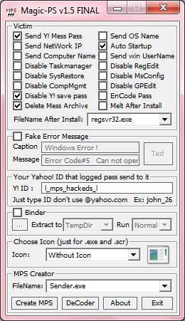  Magic v1.5 SE++ [FINAL] Hack Password Yahoo Messenger [WORKING